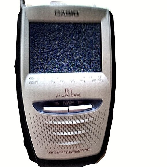 Vintage Casio EV 660 Handheld TFT Active Matrix TV Tested Works - Picture 3 of 5